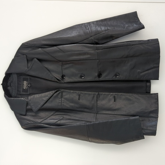Black Leather Jacket - Picture 1 of 5